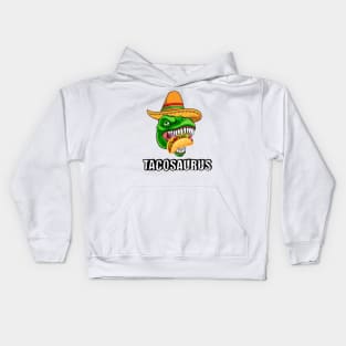 Tacosaurus Dinosaur Taco  - Funny Taco Tee Kids Hoodie